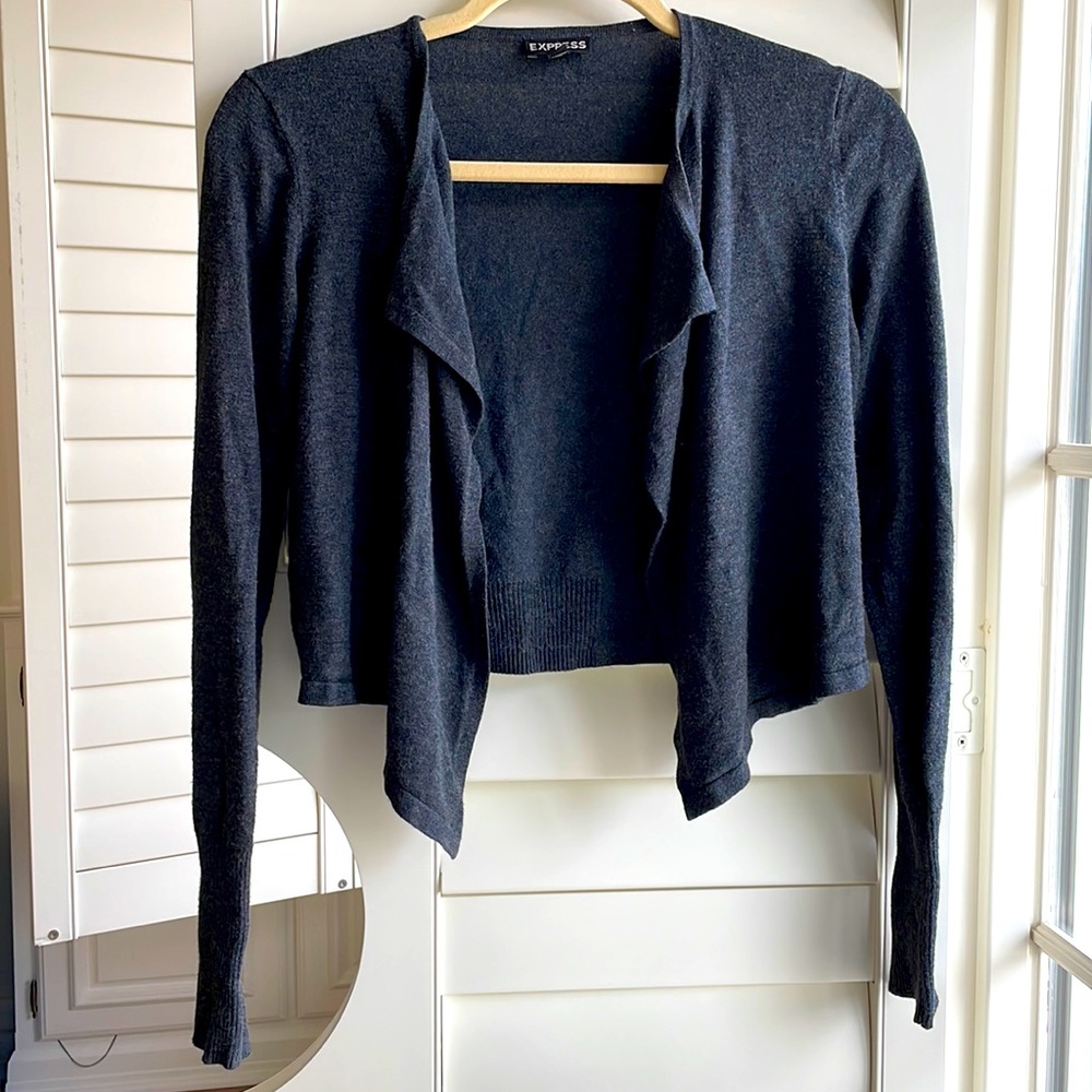 Express cropped cardigan
